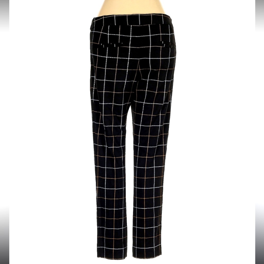 Amanda + Chelsea Black Checkered Pant